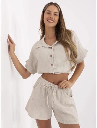 Šortky MO SN 9717.95 béžové