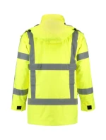 RWS Parka pracovná bunda unisex fluorescenčná žltá