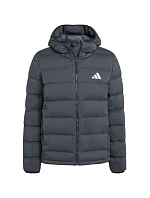 Pánska páperová bunda adidas Helionic Climawarm Stretch Hooded Jacket Black JN2114 pánske oblečenie Pánska páperová bunda adidas Helionic Climawarm Stretch Hooded Jacket Black JN2114 pánske oblečenie