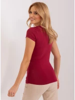 Tričko RV TS 5636.18 bordó