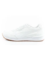 Puma ST Runner v4 športové topánky pánske tenisky biele kožené módne