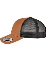 Flexfit 6606/6606T 6-panelová vintage čiapka „Trucker“ 55.6606 karamelová/čierna Flexfit 6606/6606T 6-panelová vintage čiapka „Trucker“ 55.6606 karamelová/čierna