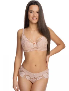 Dámska podprsenka Keto 1134 Púder ružová - Gaia