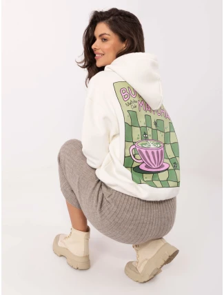 Mikina D10608BC02654E biela Mikina D10608BC02654E biela