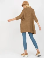 LO SW LK 3002 sveter.98P tmavá lila