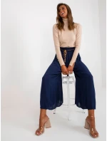 Dámske nohavice TW SP BI 81733.14 tmavo modré