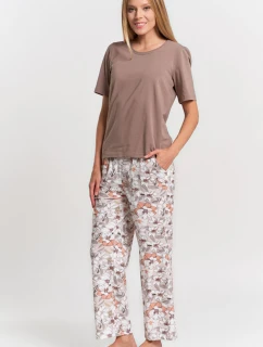 Dámske pyžamo PDD4900-026 béžová - Moraj