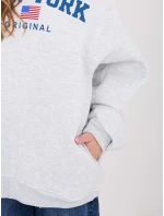 Mikina WT BL A1064.09P svetlo šedá