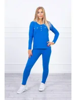 Súprava na krk s nevädzovou modrou