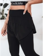 Dámske športové legíny GIRLJUMP black FashionStreet UY2722 Dámske športové legíny GIRLJUMP black FashionStreet UY2722