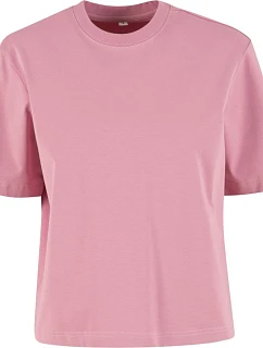 Build your Brand BY 369 Dámske hrubé tričko Sorona® 56.0369 v odtieni dusty pink