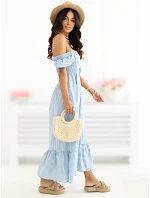 Šaty IR SK 2801.94 svetlomodré