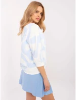 Blúzka RV BZ A285.24 bielo-modrá