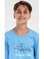 Detské pyžamo dlhé Lietadlo