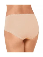 Dámske nohavičky 24/7 Cotton Lace Midi C3P - BRUSH - telové 6239 - SLOGGI