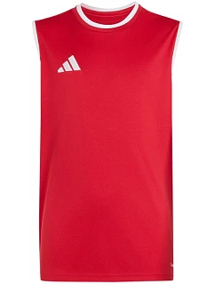 Adidas Entrada 26 detské tričko bez rukávov červené KB3937
