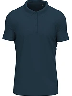 Stedman Stretch Polo – Pánske elastické polo tričko z hrubej bavlny 05.9640, farba marina blue