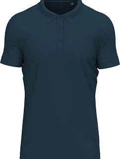 Stedman Stretch Polo – Pánske elastické polo tričko z hrubej bavlny 05.9640, farba marina blue