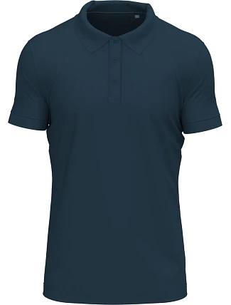 Stedman Stretch Polo – Pánske elastické polo tričko z hrubej bavlny 05.9640, farba marina blue