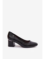 Lodičky na podpätku Vinceza 62292 Black Lodičky na podpätku Vinceza 62292 Black