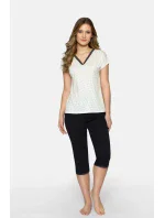 Pyžamo Cleo-P Ecru - Babella Pyžamo Cleo-P Ecru - Babella