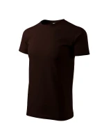 Ťažké nové tričko unisex káva