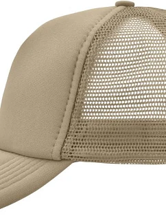 Daiber MB 70, 5-panelová polyesterová sieťovaná čiapka s kšiltom 03.0070, khaki