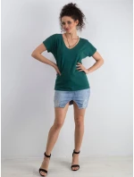 Tričko RV TS 4832.35P tmavo zelená