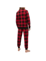 Pánske tepláky NM1726E-5VJ čiernočervená - Calvin Klein