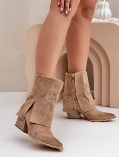 Topánky na podpätku model 203869 Step in style