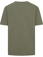 Promodoro 3100 Unisex tričko z hrubej bavlny 40.3100 v odtieni dusty khaki