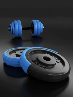 HMS SGG30 BAR 2 v 1 sada závaží (činka a činky) 30 kg