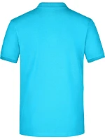 Daiber JN 710 Pánske elastické polo tričko z piké 02.0710 tyrkysové Daiber JN 710 Pánske elastické polo tričko z piké 02.0710 tyrkysové