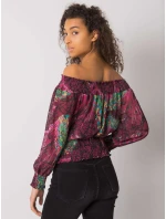 Blúzka DHJ BZ 15175 2.10P tmavo fialová Blúzka DHJ BZ 15175 2.10P tmavo fialová