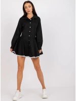 Dámske šaty-DHJ-SK-6801.63P-čierne Dámske šaty-DHJ-SK-6801.63P-čierne