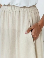 CISTAL sukňa béžová FashionStreet CY0452
