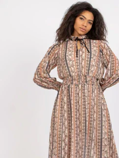 Šaty DHJ SK 15177 1.04P tmavá lila