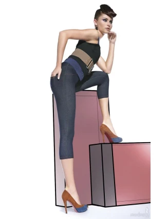 Dámske legíny Belinda short - Bas Bleu Dámske legíny Belinda short - Bas Bleu