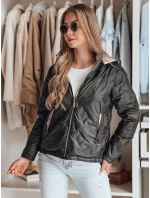 Dámska obojstranná prechodná bunda SYLVIAN black FashionStreet TY4861 Dámska obojstranná prechodná bunda SYLVIAN black FashionStreet TY4861