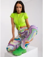 Tričko RV TS 4623.84 fluo zelená