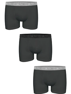 Pánske boxerky John Frank JF3BBLK02 3Pack