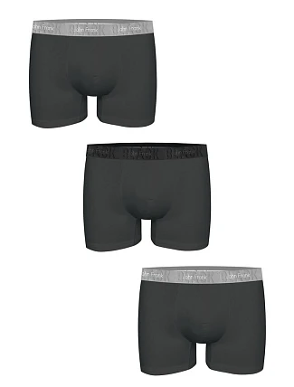 Pánske boxerky John Frank JF3BBLK02 3Pack