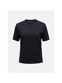 Tričko Peak Performance W Original Small Logo Tee, čierne
