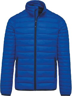 Kariban K 6120 Ľahká pánska prešívaná bunda 20.6120 light royal blue