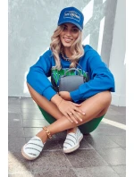 Damskie Modne Logowane Espadryle Big Star JJ274959 Białe