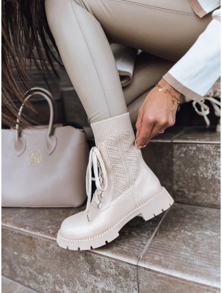 Dámske topánky HOLLYHOCK light beige FashionStreet ZY0370