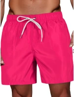 FashionStreet pánske fuchsiové šortky SX2532 FashionStreet pánske fuchsiové šortky SX2532