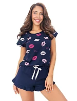 Pyžamo Donna Kiss s krátkymi rukávmi, veľkosti S–2XL Pyžamo Donna Kiss s krátkymi rukávmi, veľkosti S–2XL