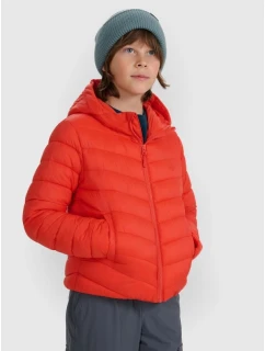 Chlapčenská páperová bunda so syntetickou výplňou 4F 4FJRAW25TDJAM0819-62S detská bunda