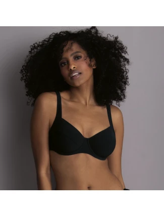 Štýl Sibel Vrchný diel plaviek 8730-1 čierny - RosaFaia